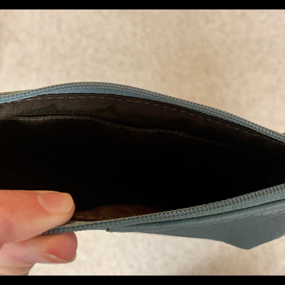 Coach Light Blue Wristlet - Picture 6 of 6